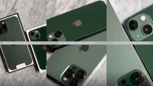 Cận cảnh "Đập hộp" iPhone 13 và iPhone 13 Pro màu Xanh lá ngoài đời thực