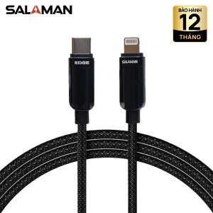 Cáp Sạc USB-C to Lightning 27W Salaman Nano