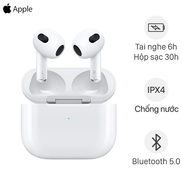 Tai Nghe Bluetooth Airpods Gen 3 New | Chính Hãng - Biên Hoà